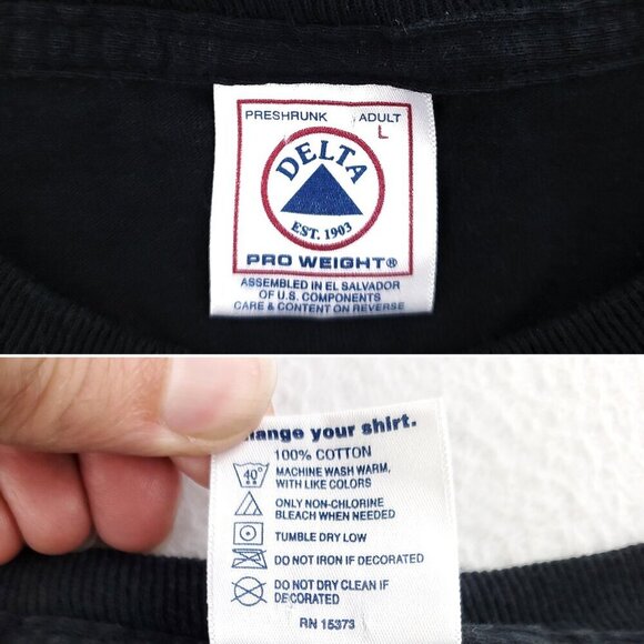 Thundercats Vintage T-Shirt Felt Logo 90s Delta 1999 Warner Bros. Large - Picture 3 of 11